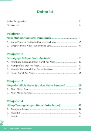 Buku Agama Islam Kelas 3 K13 Screenshot 1