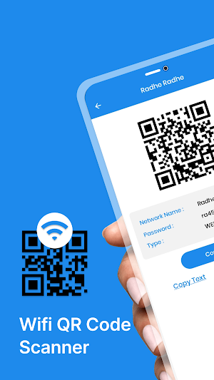 Wifi QR Code Connect & Scanner Screenshot 1