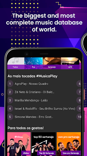 Music Play - Lyrics and Music Screenshot 0