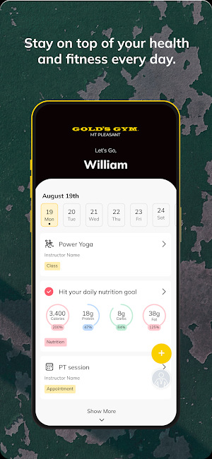 Golds Gym Mt Pleasant Screenshot 1