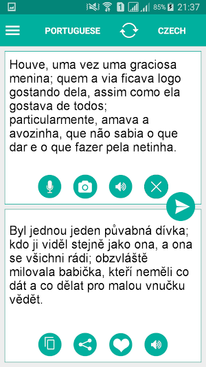 Czech Portuguese Translator Screenshot 0