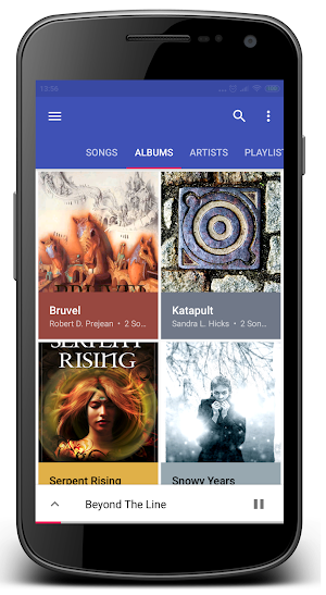 Blu Music Player Screenshot 2
