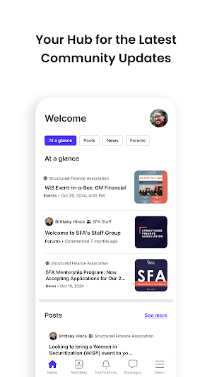 SFA Member Hub Screenshot 0