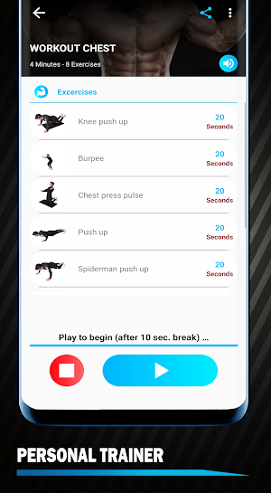 Hiit Interval Training Tabata Screenshot 1