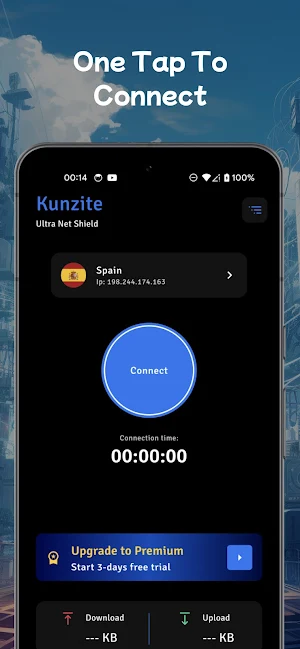 Kunzite VPN: Ultra Net Shield Screenshot 0