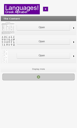 Greek Alphabet Screenshot 2