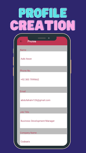 Business Visiting Card Maker Screenshot 1