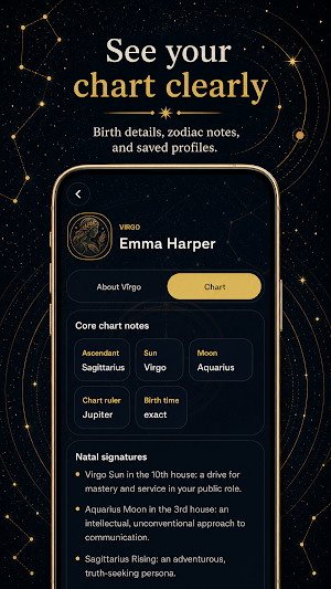 Aster Vale: Horoscope Screenshot 2