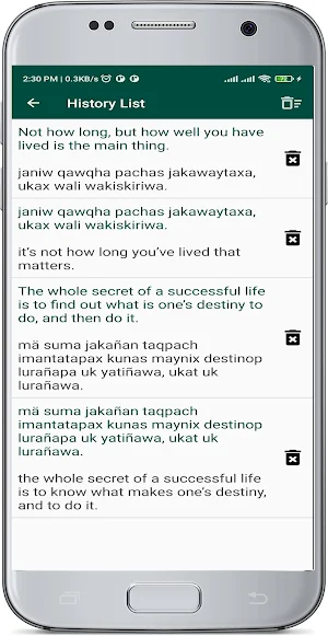 English Aymara Translate Screenshot 3