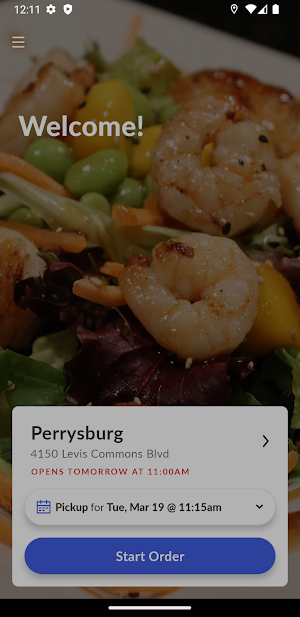 Blue Pacific Grill Screenshot 1