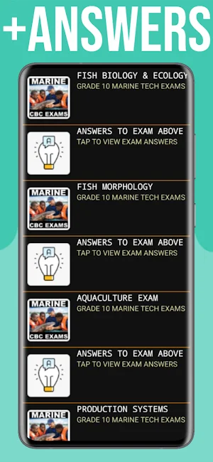 Grade 10 Marine Tech CBC Exams Screenshot 0