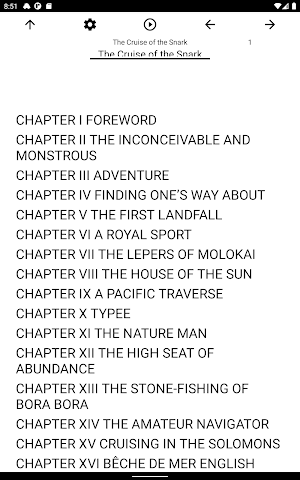 Book, The Cruise of the Snark Screenshot 2