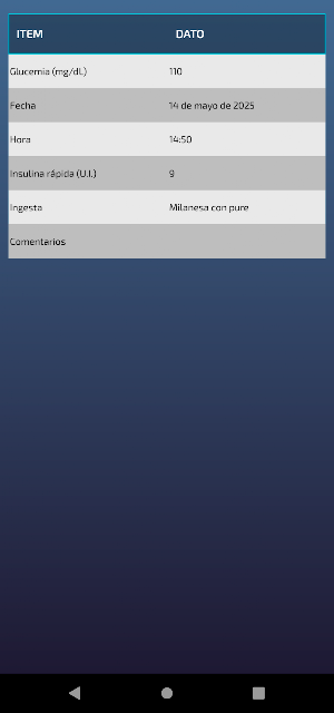 Diario de Glucemias Pro Screenshot 3