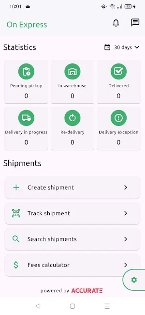 On Express Screenshot 2
