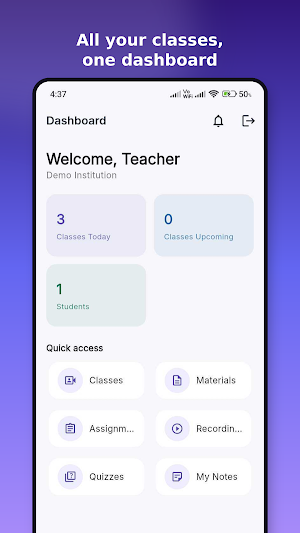 M Live Class Screenshot 0