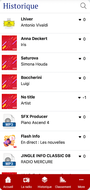 Radio Mercure Screenshot 2