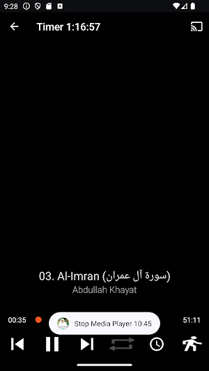 Abdullah AlKhayat Quran MP3 Screenshot 3