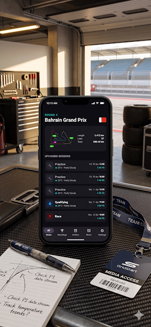GridStart: Motorsport Schedule Screenshot 0