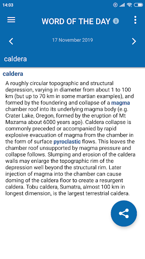 Oxford Dictionary of Geology and Earth Sciences Screenshot 3