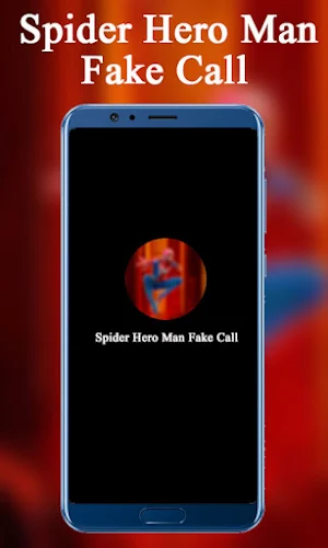 Spider hero man Prank Call Screenshot 0