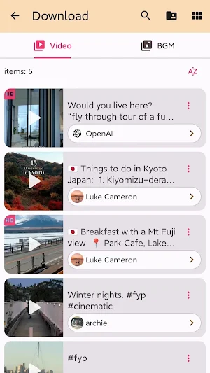 Tik Video Downloader Screenshot 1