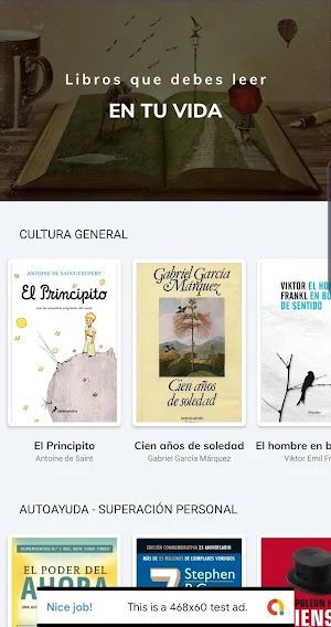 Libros que debes leer en tu Vida Screenshot 0