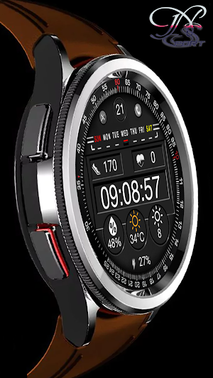 [N-SPORT9] Digital Auto Watch Screenshot 0