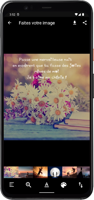 Messages et Images d'Amour Screenshot 1