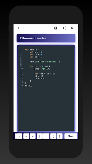 Kotlin Compiler - Compile Kotlin Programs for Free Screenshot 2