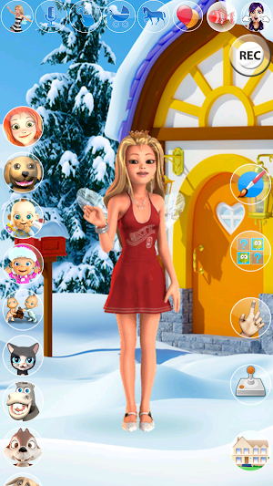 My Little Talking Ice Princess Screenshot 0