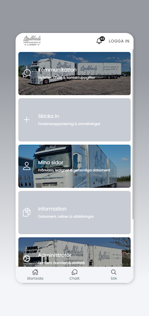 Lindblads Fjärrtransporter Screenshot 0