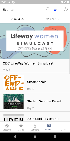 Central Baptist Church JC Screenshot 2