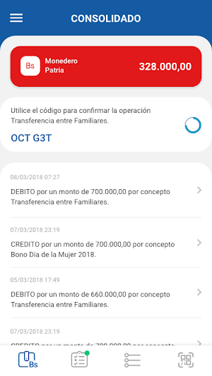 veMonedero Screenshot 2