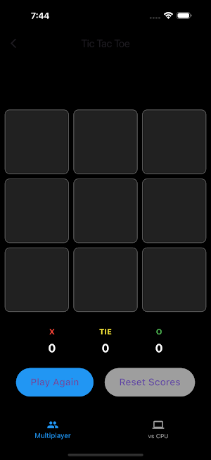 Tic Tac Toe Screenshot 1