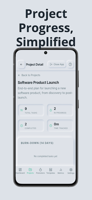 ProjectFlowPro: Project Screenshot 1