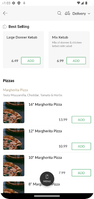 Napoli Pizza and Grill Screenshot 2
