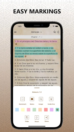 Biblia Reina Valera en Español Screenshot 2