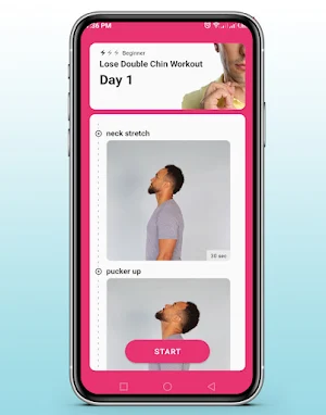 Lose Double Chin Workout Screenshot 2