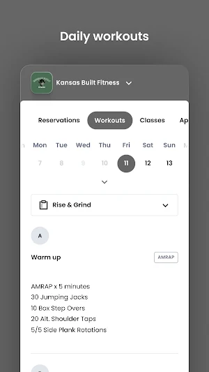 Kansas Built Fitness Screenshot 3