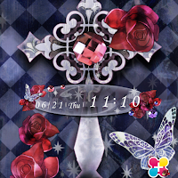 ゴシック壁紙きせかえ　Gothic Cross