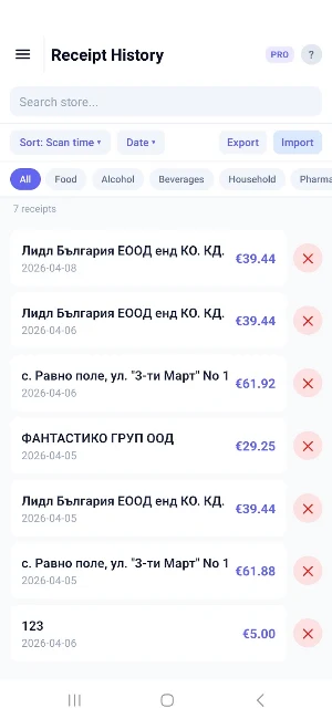 SnapLedger Screenshot 2