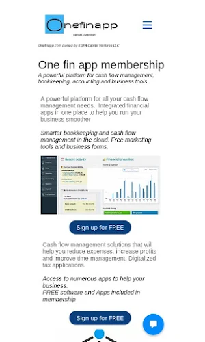 onefinapp Screenshot 1
