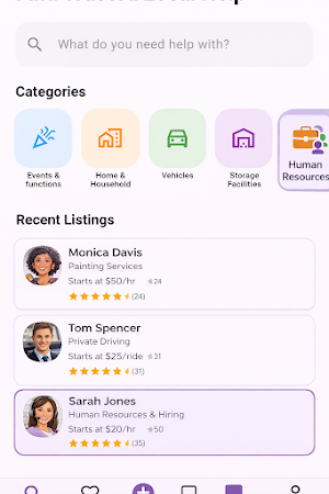 For Hire-Don't Tire. Just Hire Screenshot 1