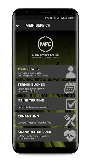 MEIN FITNESSCLUB Screenshot 2