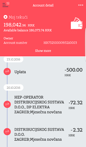 Addiko Mobile Hrvatska Screenshot 3