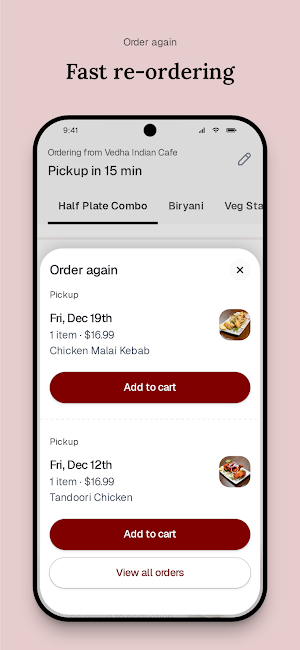 Vedha Indian Cafe Screenshot 3