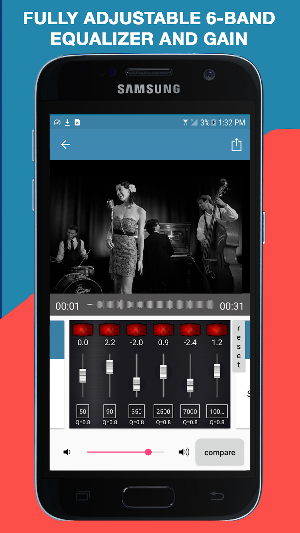 AudioFix: For Videos - Video Volume Booster + EQ Screenshot 2
