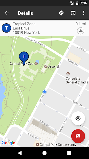 Tourist Attraction Finder | Sightseeing Locator Screenshot 1