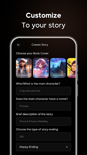 AI Story Maker Novel Generator Screenshot 3