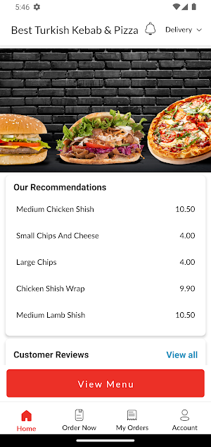 Best Turkish Kebab & Pizza Screenshot 1